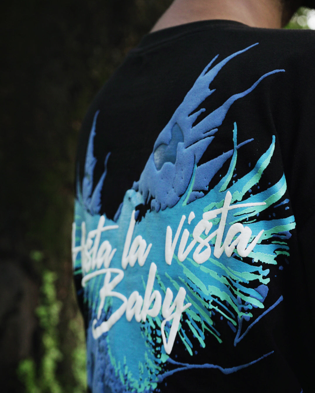 HASTA LA VISTA PUFF & UV REACTIVE OVERSIZED T-SHIRT